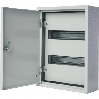 Корпус металлический навесной DEKRAFT 400х300х120, 24 мод., IP31, ЩРН-24