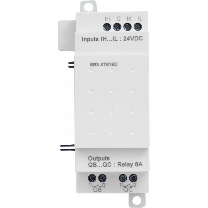 Модуль расширения дискретного ввода/вывода SCHNEIDER ELECTRIC ZELIO LOGIC 4ВХ/2ВЫХ =24В SR3XT61BD