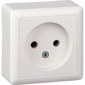 Розетка одинарная SCHNEIDER ELECTRIC ХИТ О/У, без заземления без шторок 10А, 250В, БЕЛЫЙ. Россия Розетка одинарная SCHNEIDER ELECTRIC ХИТ О/У, без заземления без шторок 10А, 250В, БЕЛЫЙ. Россия