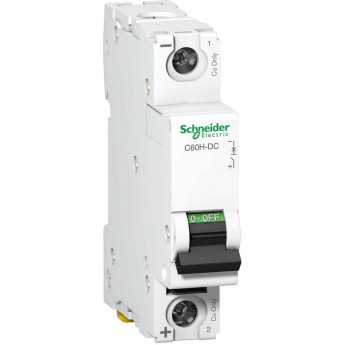 Автоматический выключатель SCHNEIDER ELECTRIC ACTI 9 C60H-DC 1П 10А C 250В DC