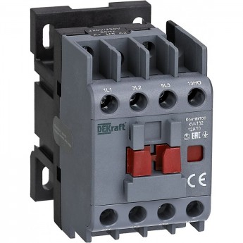 Контактор SCHNEIDER ELECTRIC DEKRAFT 12А 220В/230В АС3 АС4 1HЗ КМ-102