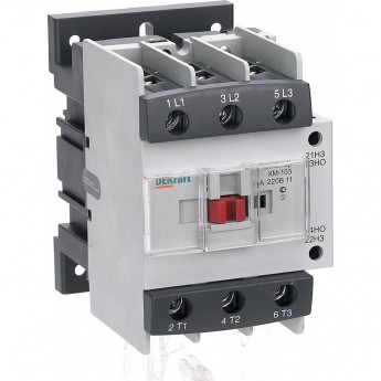 Контактор SCHNEIDER ELECTRIC DEKRAFT 80А 220В АС3 1НО+1НЗ КМ-103