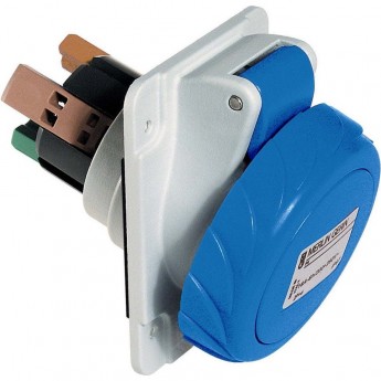 Розетка скрытой установки угловая быстрая SCHNEIDER ELECTRIC PRATIKA 16А 2P+E IP67 220В