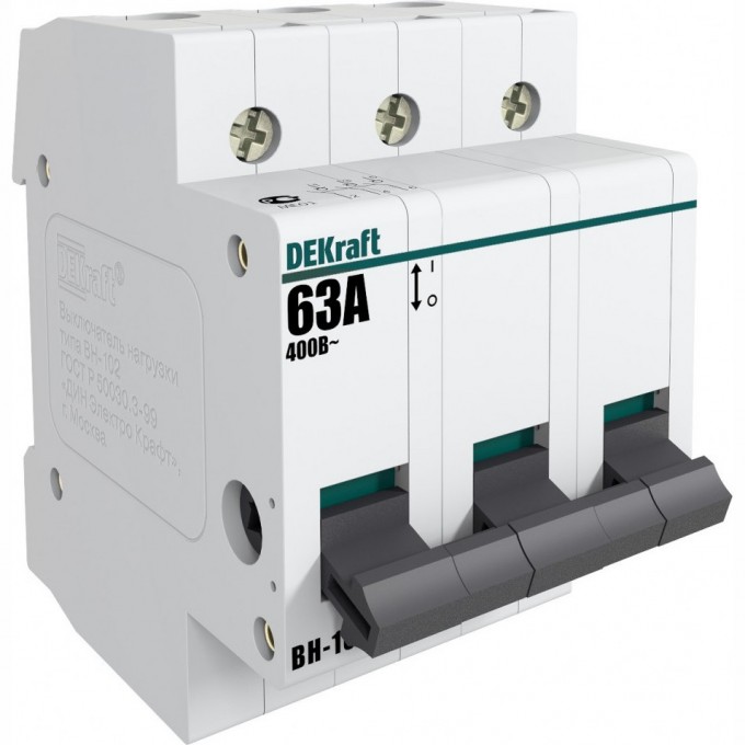 Выключатель-разъединитель SCHNEIDER ELECTRIC DEKRAFT 3Р 63А ВН-102 17011DEK