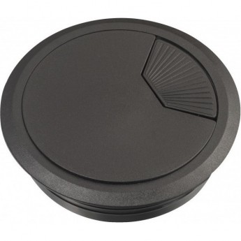 Кабельный громмет SCHNEIDER ELECTRIC MERTEN UNICA SYSTEM+ D60 мм пластик черный, комплект из 2х штук