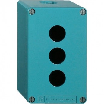 Кнопочный пост SCHNEIDER ELECTRIC HARMONY металлический 2 отверстия 80Х130 XAPM2202