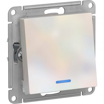 1-клавишный переключатель SCHNEIDER ELECTRIC ATLASDESIGN с подсветкой, 10АХ, механизм, ЖЕМЧУГ 1-клавишный переключатель SCHNEIDER ELECTRIC ATLASDESIGN с подсветкой, 10АХ, механизм, ЖЕМЧУГ