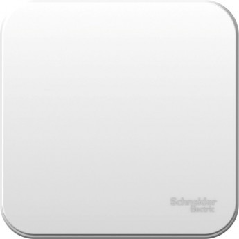 1-клавишный выключатель SCHNEIDER ELECTRIC BLANCA с самовозвратом, с изолирующей пластиной, 10А, БЕЛЫЙ