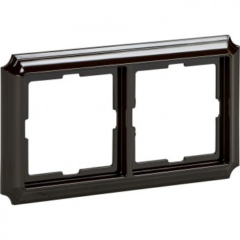 2-постовая рамка SCHNEIDER ELECTRIC MERTEN ANTIQUE, КОРИЧНЕВЫЙ, SD