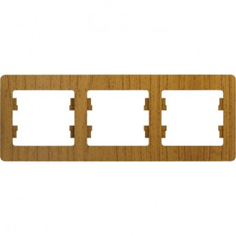 3-постовая рамка SCHNEIDER ELECTRIC GLOSSA, горизонтальная, ДЕРЕВО ДУБ 3-постовая рамка SCHNEIDER ELECTRIC GLOSSA, горизонтальная, ДЕРЕВО ДУБ