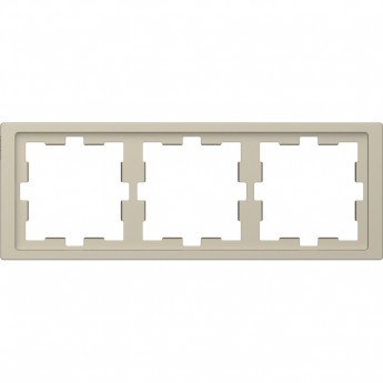 3-постовая рамка SCHNEIDER ELECTRIC MERTEN D-LIFE, САХАРА