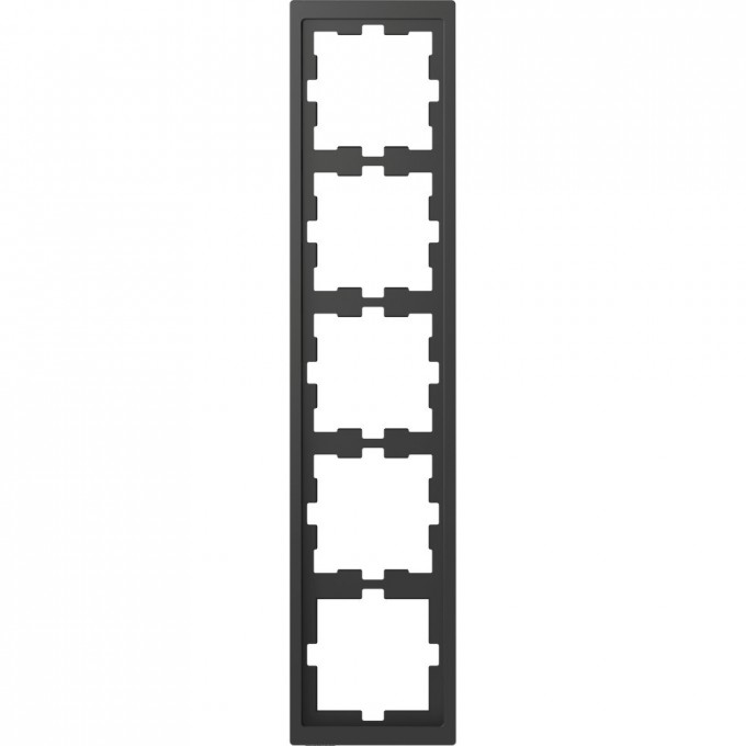 5-постовая рамка SCHNEIDER ELECTRIC MERTEN D-LIFE, АНТРАЦИТ MTN4050-6534