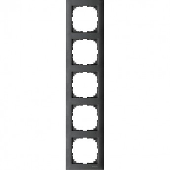 5-постовая рамка SCHNEIDER ELECTRIC MERTEN M-PURE, АНТРАЦИТ, SM