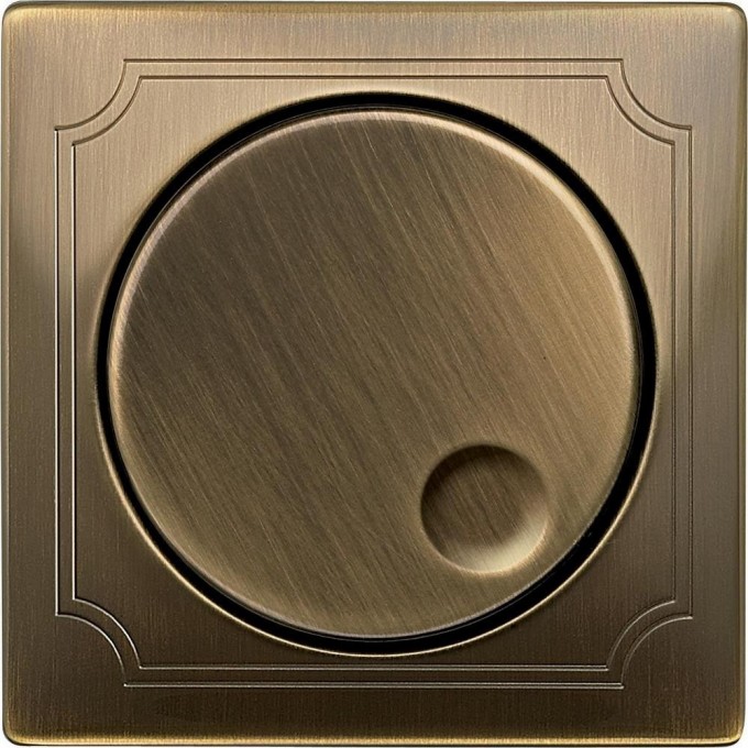 Центральная плата SCHNEIDER ELECTRIC MERTEN с поворотной рукояткой АНТ. ЛАТУНЬ SD MTN5250-4143