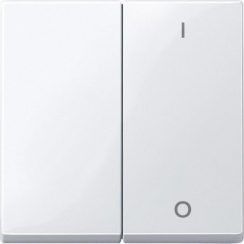 Клавиша двойная SCHNEIDER ELECTRIC MERTEN с пиктограммами "Вкл."и"Откл.", АКТИВНЫЙ БЕЛЫЙ, SM Клавиша двойная SCHNEIDER ELECTRIC MERTEN с пиктограммами "Вкл."и"Откл.", АКТИВНЫЙ БЕЛЫЙ, SM