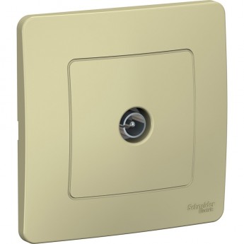 Коннектор ТВ SCHNEIDER ELECTRIC BLANCA, БЕЖЕВЫЙ