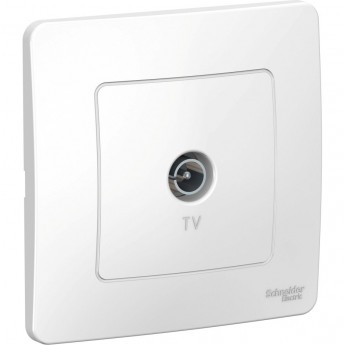 Коннектор ТВ SCHNEIDER ELECTRIC BLANCA, БЕЛЫЙ