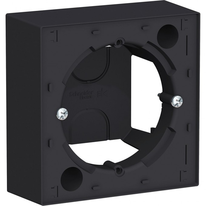 Коробка для наружного монтажа ATLASDESIGN, КАРБОН ATN001000