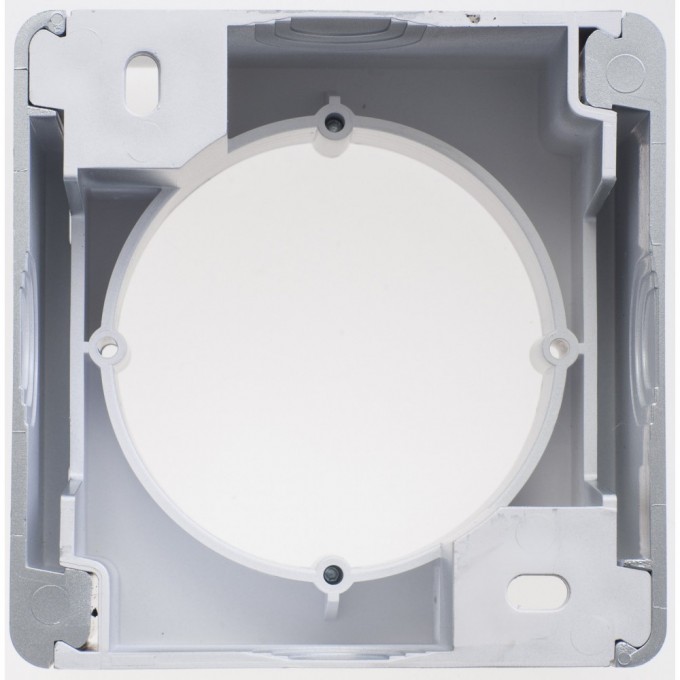Коробка для наружного монтажа GLOSSA, АЛЮМИНИЙ GSL000300