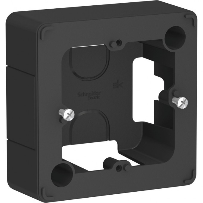 Коробка подъемная SCHNEIDER ELECTRIC BLANCA С/У с возможностью соедин. нескольких коробок, АНТРАЦИТ BLNPK000016