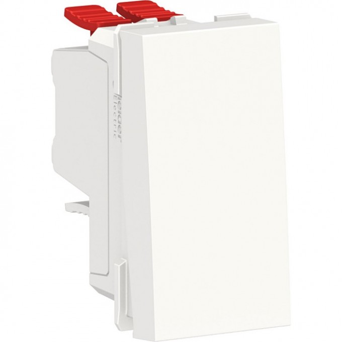 Переключатель 1-клавишный SCHNEIDER ELECTRIC UNICA MODULAR, перекрестный, сх. 7, 10 AX, 250 В, белый NU310518