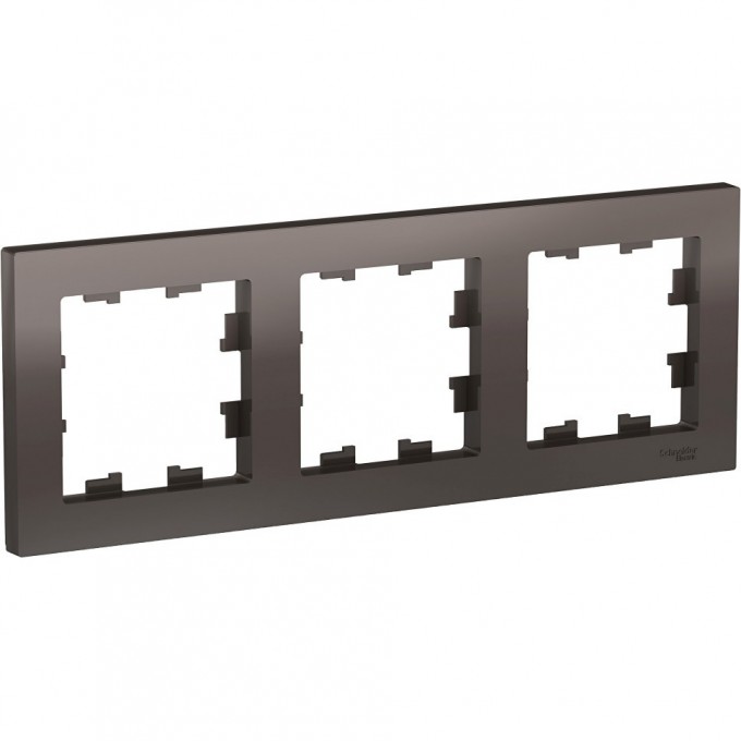 Рамка 3-постовая SCHNEIDER ELECTRIC ATLASDESIGN мокко ATN000603