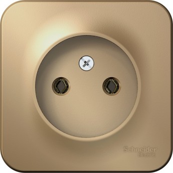 Розетка SCHNEIDER ELECTRIC BLANCA без заземления без шторок, 16А, 250В, титан