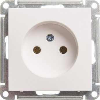 Розетка SCHNEIDER ELECTRIC W59 без заземления без шторок, 16А, механизм, белый