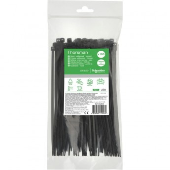 Стяжка кабельная 200х4.8 ЧЁРНАЯ (100шт) Стяжка кабельная 200х4.8 ЧЁРНАЯ (100шт)