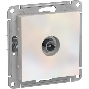 ТВ розетка SCHNEIDER ELECTRIC ATLASDESIGN коннектор, механизм, жемчуг