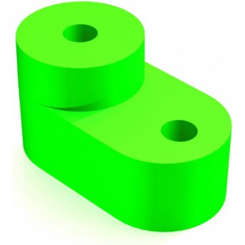 Изолятор угловой для установки нулевой шины