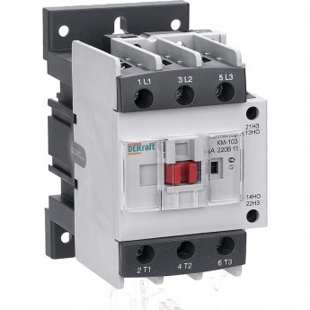 Контактор SCHNEIDER ELECTRIC DEKRAFT 40А 220В АС3 1НО+1НЗ КМ-103 DEKraft