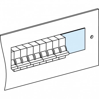 Панель-заглушка SCHNEIDER ELECTRIC PRISMA, Ш = 1000 ММ Панель-заглушка SCHNEIDER ELECTRIC PRISMA, Ш = 1000 ММ