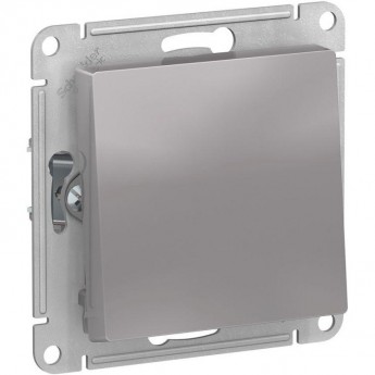 Переключатель 1-клавишный SCHNEIDER ELECTRIC ATLASDESIGN AQUA IP44 (сх.6) 10AX механизм алюминий