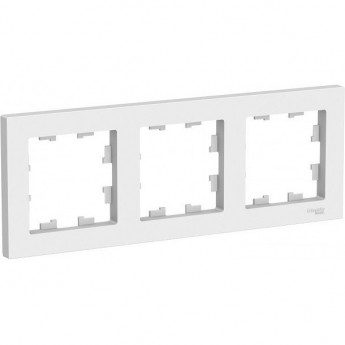 Рамка 3-постовая SCHNEIDER ELECTRIC ATLASDESIGN лотос Рамка 3-постовая SCHNEIDER ELECTRIC ATLASDESIGN лотос