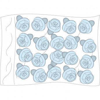 20 винтов-саморезов SCHNEIDER ELECTRIC PRISMAM5 20 винтов-саморезов SCHNEIDER ELECTRIC PRISMAM5