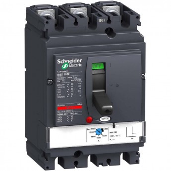 Автоматический выключатель 3П3Т SCHNEIDER ELECTRIC COMPACT MA150 NSX160F