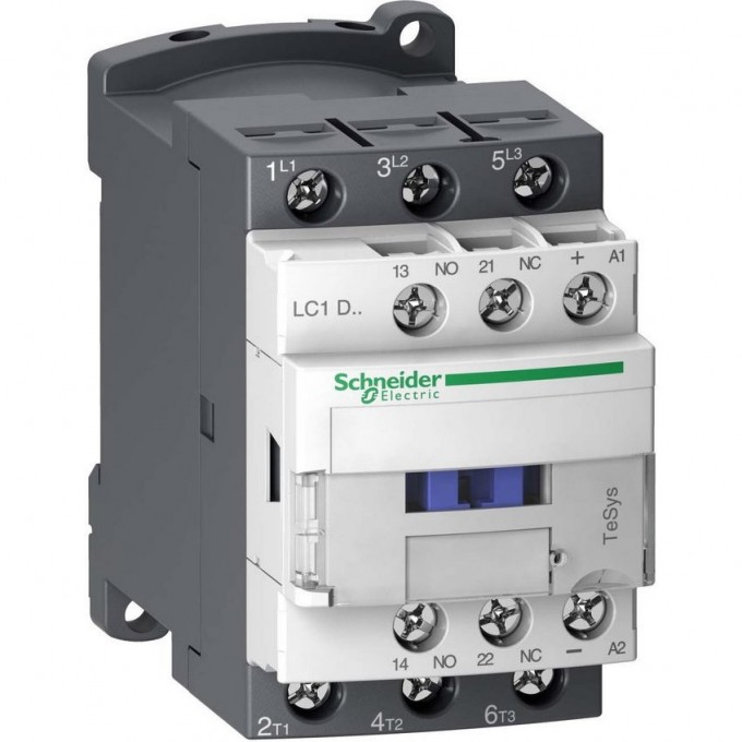 Контактор SCHNEIDER ELECTRIC TESYS 3P,32A,НО+НЗ,24V-,2.4ВТ, расширенный LC1D32BL