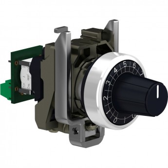 Потенциометр SCHNEIDER ELECTRIC HARMONY XB5 в сборе, МЕТ.ОСНОВ., 10 кОм